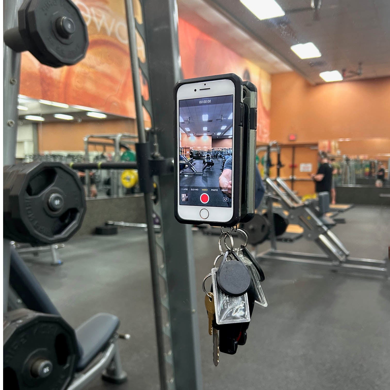 Octo Bite Suction Cup Phone Mount with Keychain